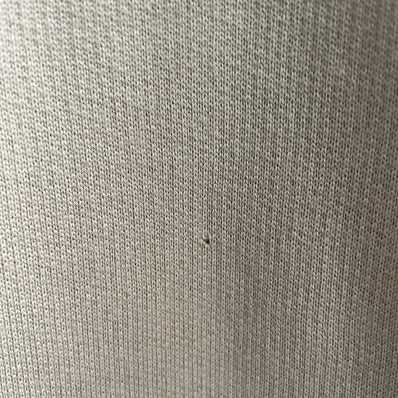 Woolly Women's Merino Fleece Quarter Zip - Small / Sand With Charcoal Panels - Picture 3 of 5